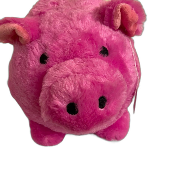 FAB Plush Pig Piggy Bank Pink Stuffed Animal Toy - Picture 1 of 5